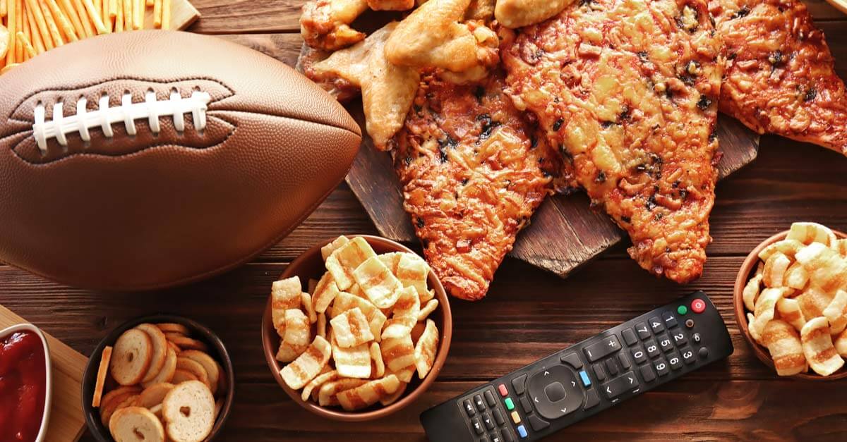 football snacks
