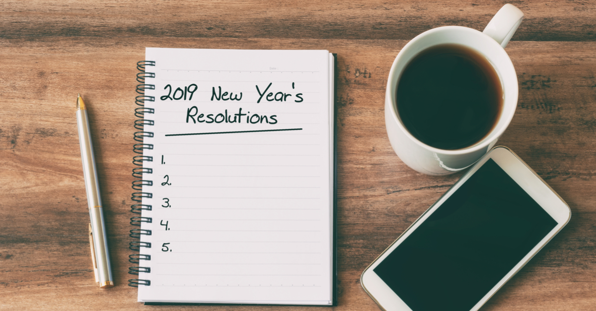 2019 new years resolutions