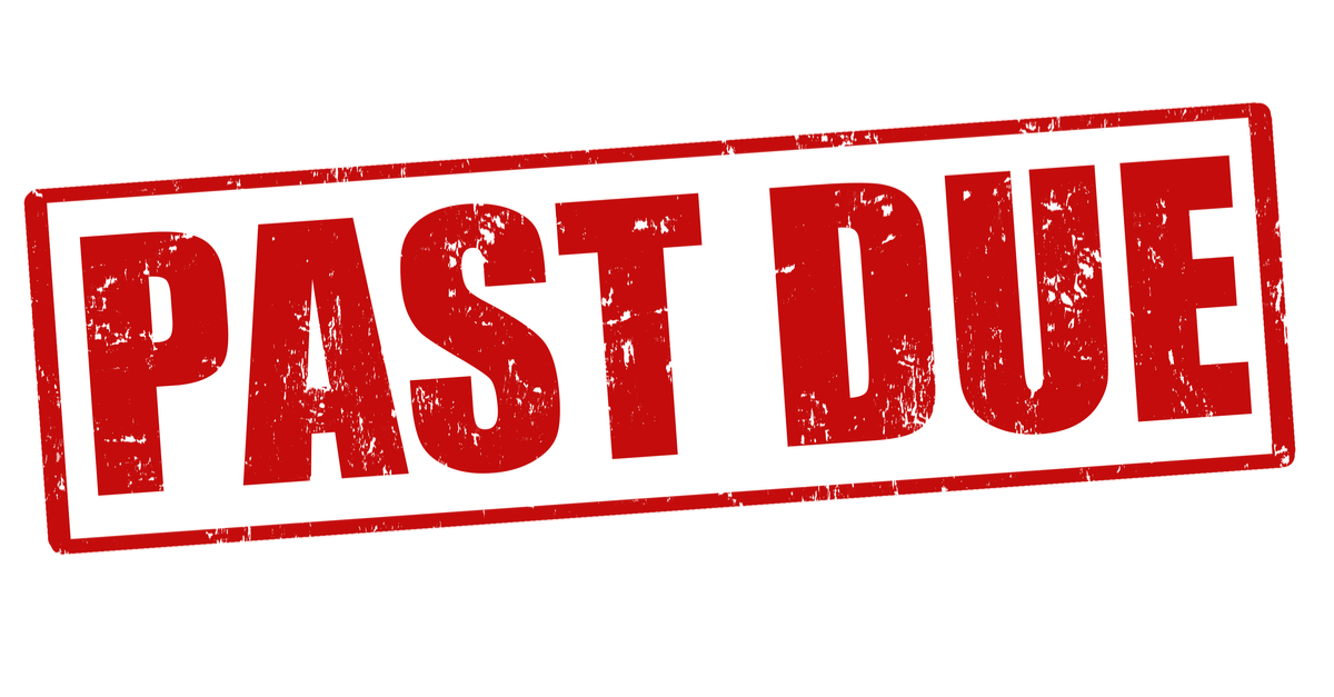 past due rent